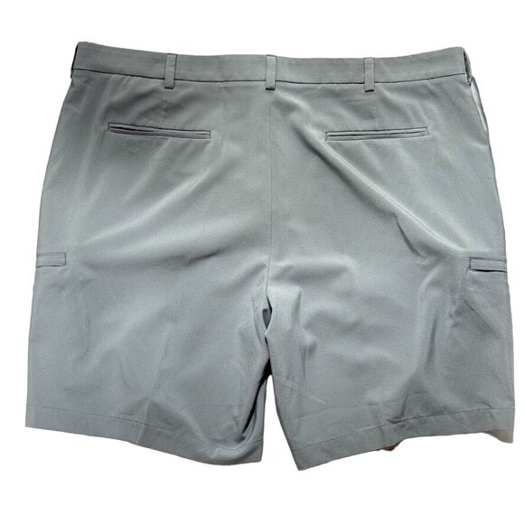 PRO TOUR Men's Golf Shorts Gray Polyester Stretch Pockets Belt Loops Size 42 - Picture 4 of 9